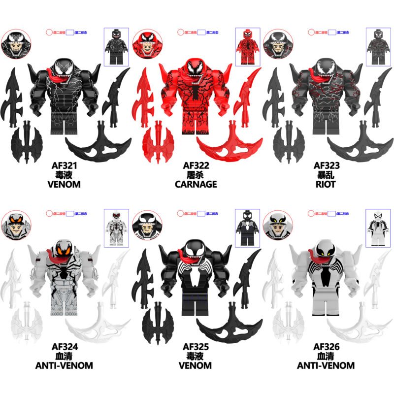 Marvel Anti-Venom minifigurens AF324 – Bild 2