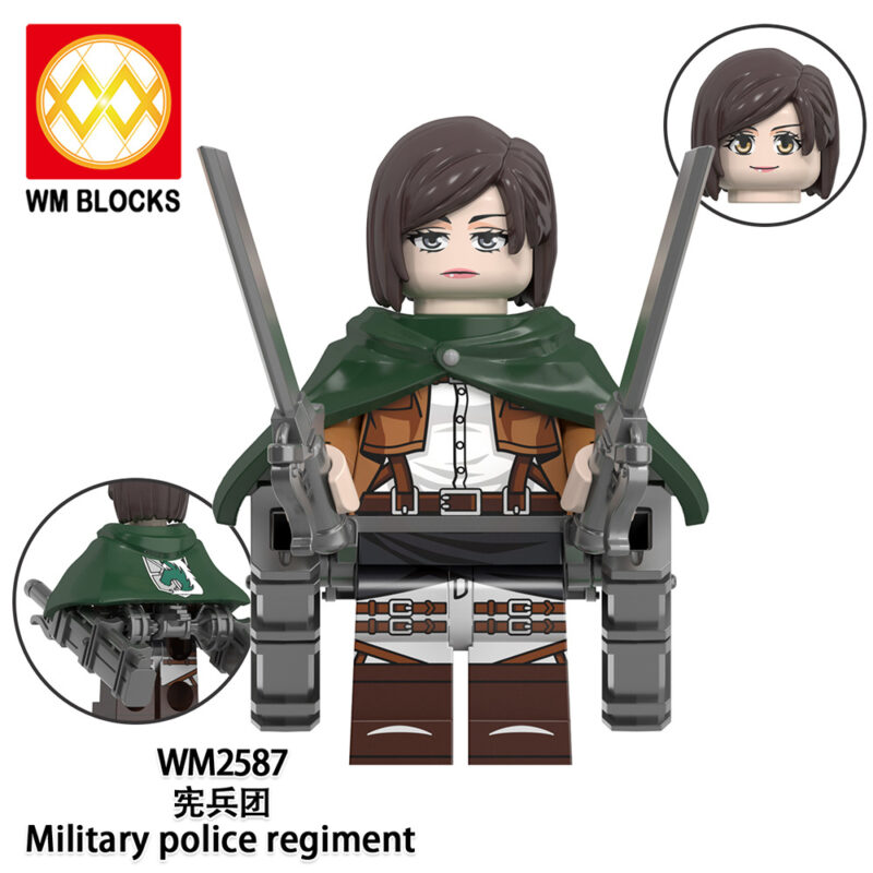 Anime Attack on Titan Militärpolizei-Regiment Minifiguren WM2587