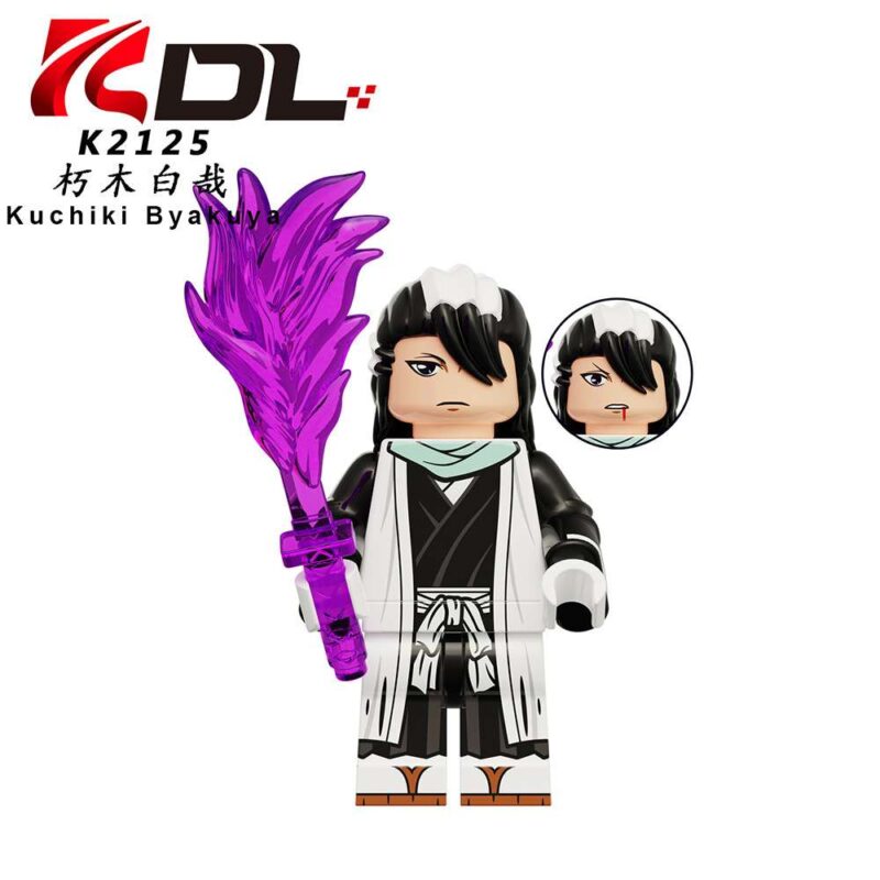 Anime Bleach Kuchiki Byakuya Minifiguren K2125