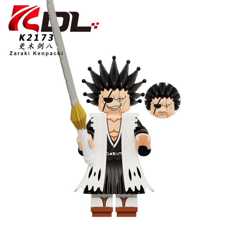 Anime Bleach Zaraki Kenpachi Minifiguren K2173