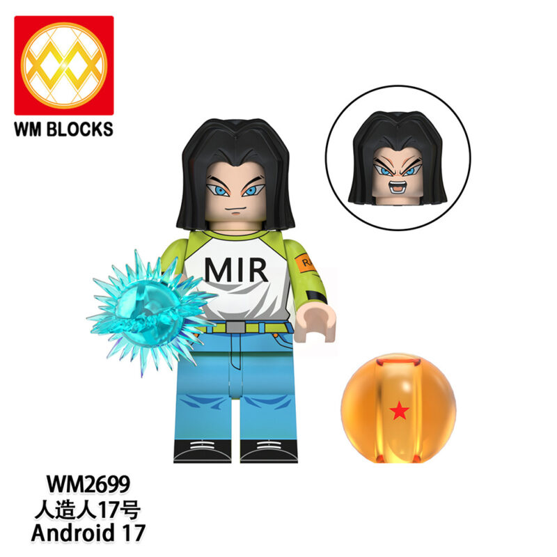 Anime Dragon Ball Z Android 17 Minifiguren WM2699