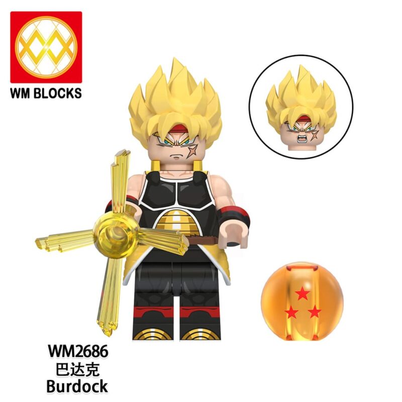 Dragon Ball Z Bardock Minifiguren WM2686