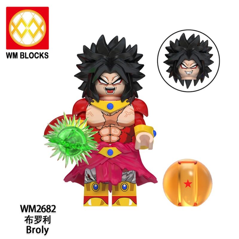 Anime Dragon Ball Z Broly Minifiguren WM2682