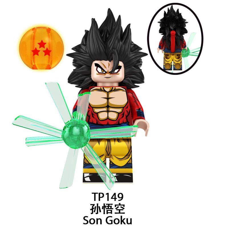 Anime: Dragon Ball Z: Goku Super Saiyajin 4 Minifiguren TP149