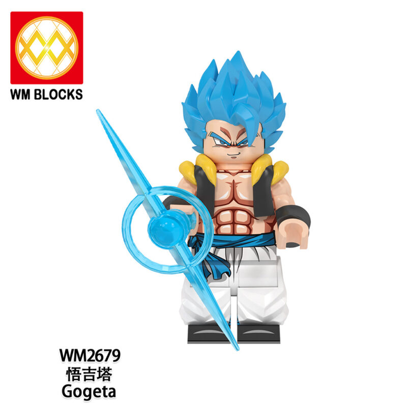 Dragon Ball Z SSJ Blue Gogeta Minifiguren WM2679