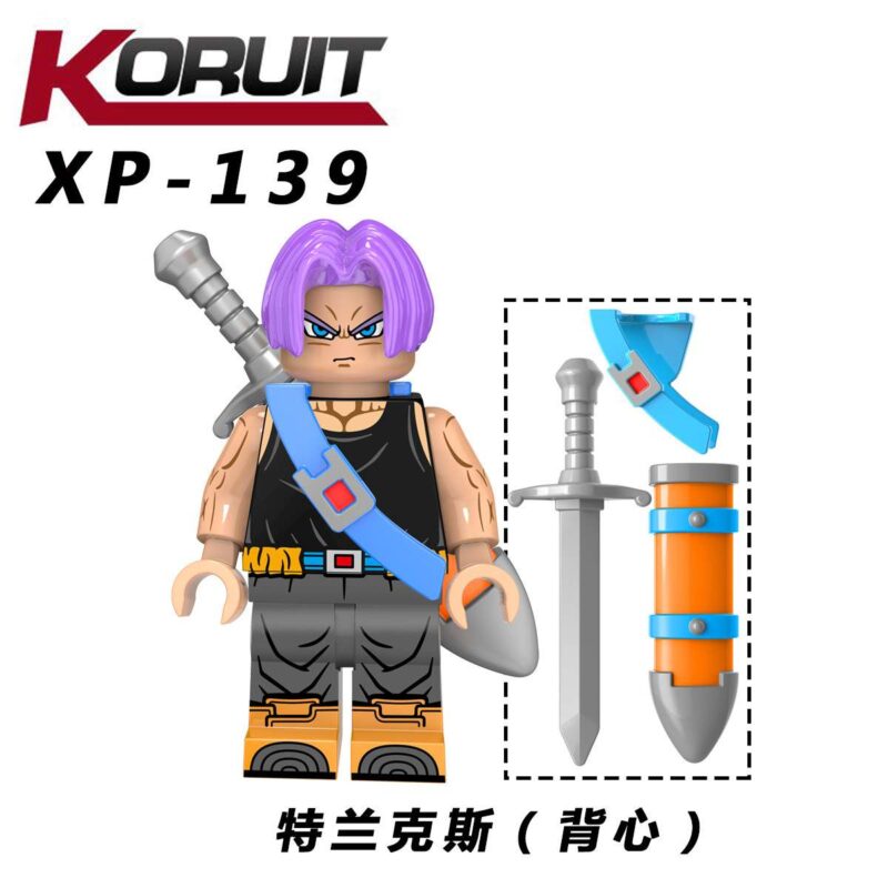 Anime Dragon Ball Z Trunks Minifiguren XP-139