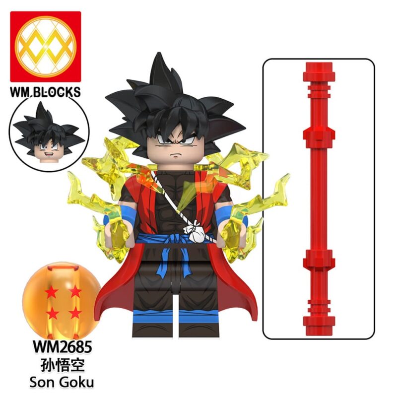 Anime Dragon Ball Z Xeno Goku Minifiguren WM2685
