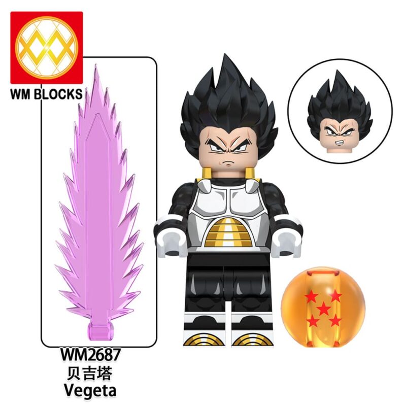Anime Dragon Ball Z Xeno Vegeta Minifiguren WM2687
