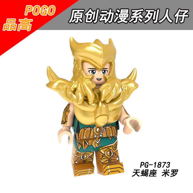 Gold Saints Skorpion Milo Minifiguren PG-1873