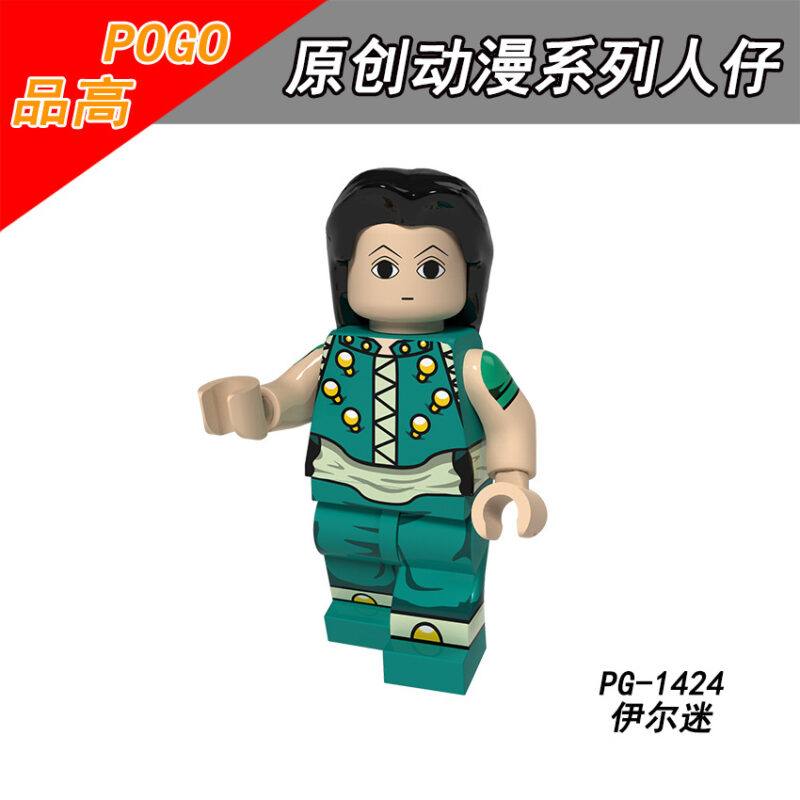 Anime Hunter x Hunter Illumi Zoldyck Minifiguren PG-1424