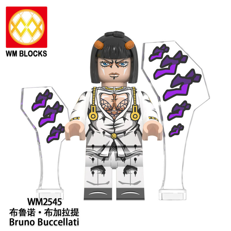 Anime JoJo Bizarre Adventure Bruno Buccellati Minifiguren WM2545