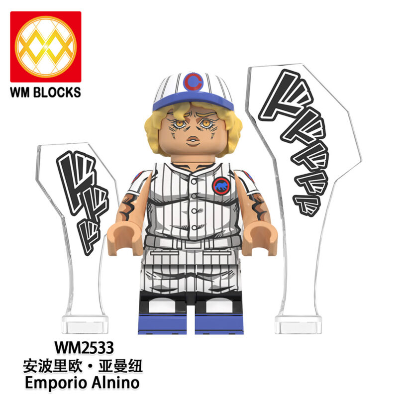 Anime JoJo Bizarre Adventure Emporio Alnino Minifiguren WM2533