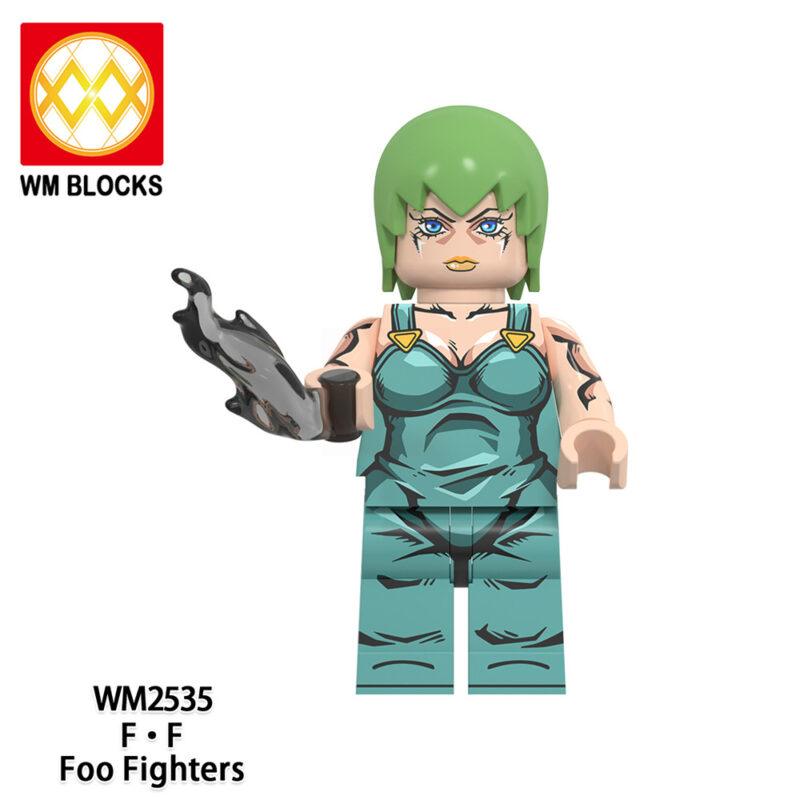 Anime JoJo Bizarre Adventure Foo Fighters Minifiguren WM2535