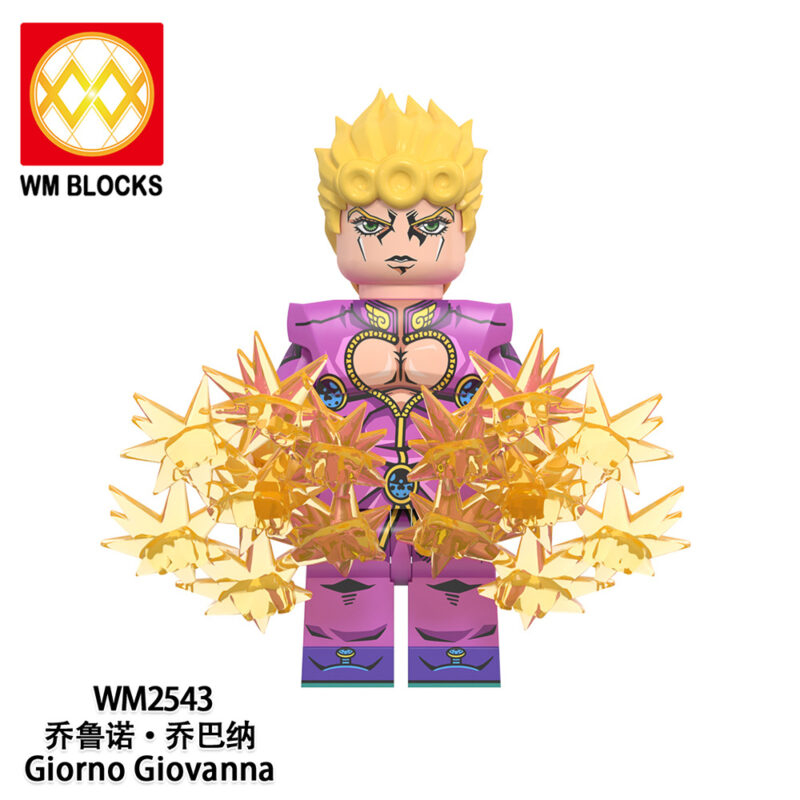Anime JoJo Bizarre Adventure Giorno Giovanna Minifiguren WM2543