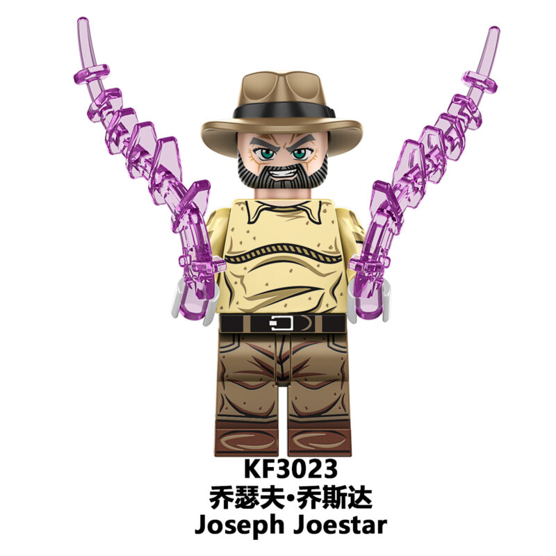 JoJo Bizarre Adventure Joeseph Joestar Minifiguren KF3023