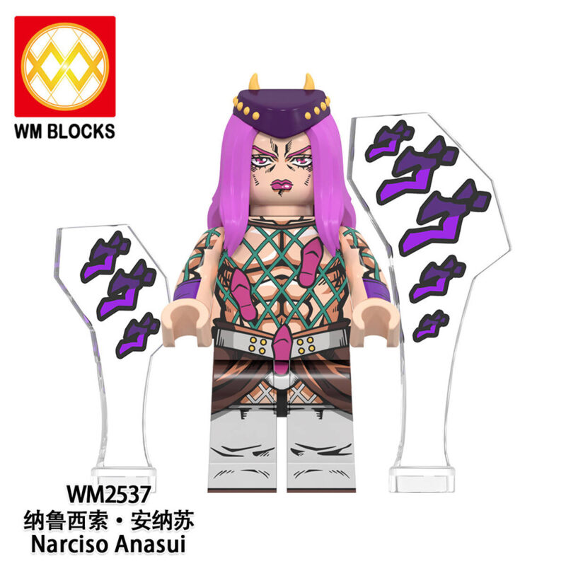 Anime JoJo Bizarre Adventure: Narciso Anasui Minifiguren WM2537