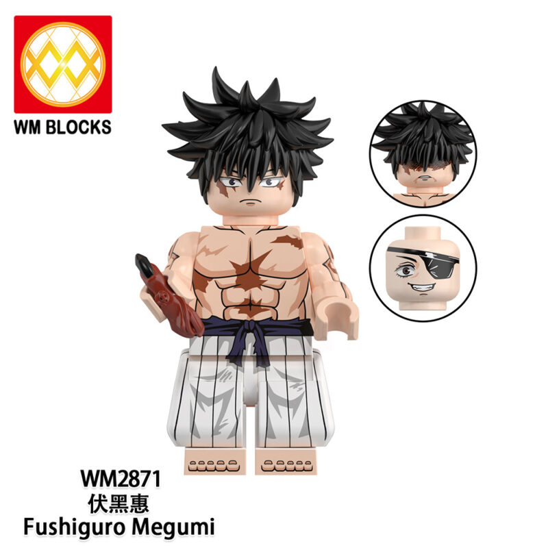 Anime Jujutsu Kaisen Fushiguro Megumi Minifiguren WM2871