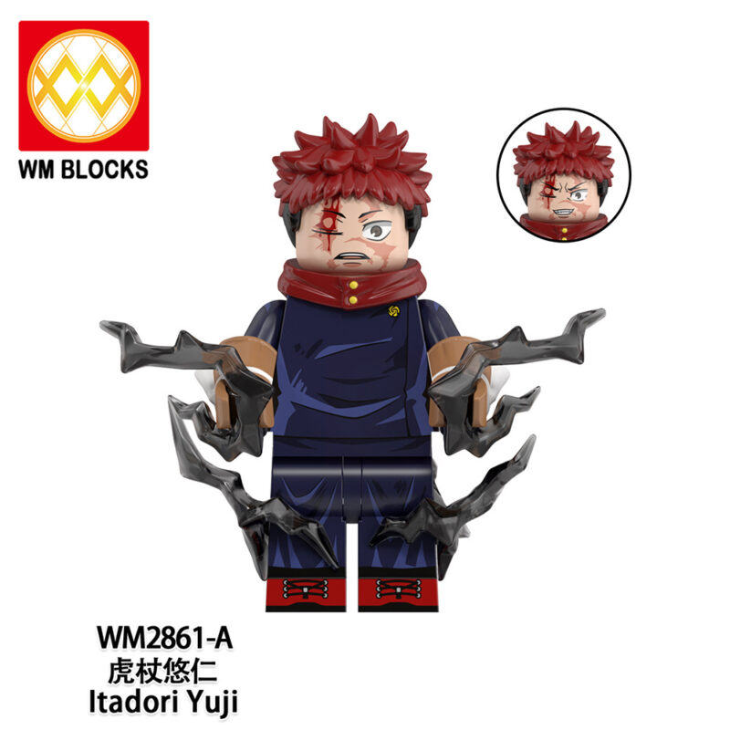 Anime Jujutsu Kaisen Itadori Yuji Minifiguren WM2861-A