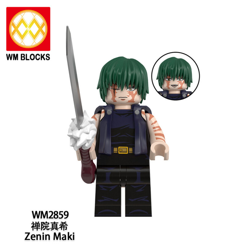 Anime: Jujutsu Kaisen Maki Zenin-Minifiguren WM2859