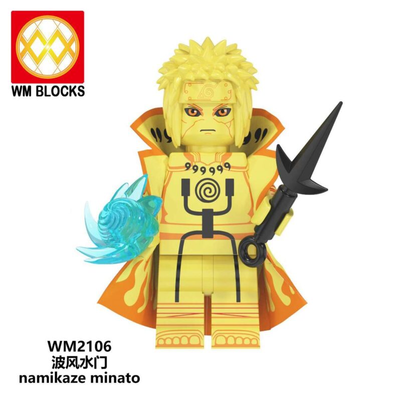 Anime Naruto Shippuden Minato Namikaze Minifiguren WM2106