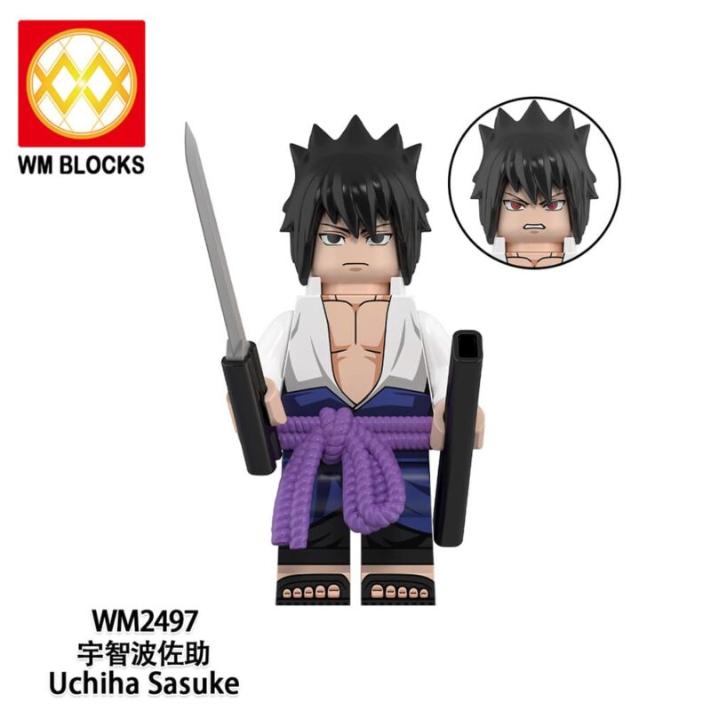 Anime: Naruto Shippuden: Uchiha Sasuke Minifiguren WM2497