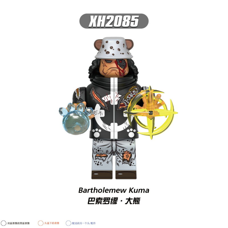 Anime One Piece Bartholomew Kuma-Minifiguren XH2085
