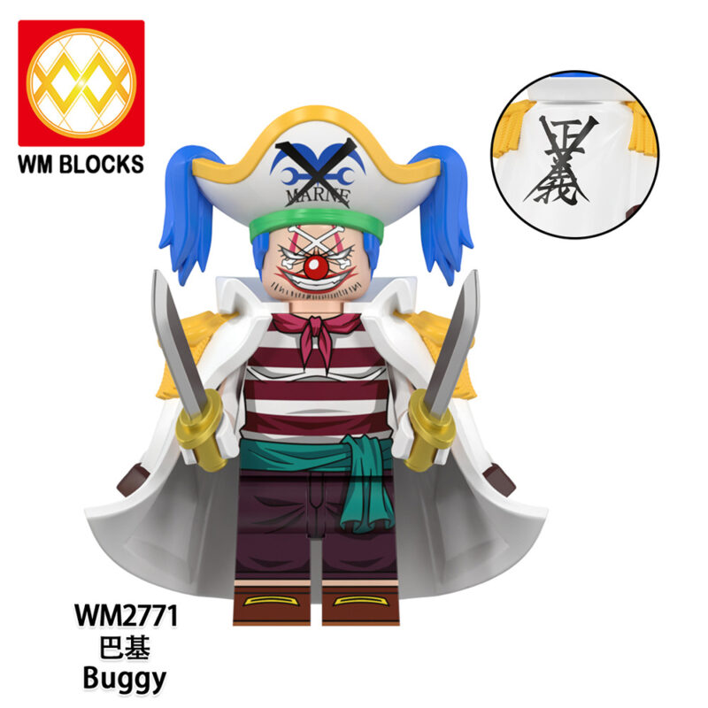 Anime One Piece Buggy Minifiguren WM2771