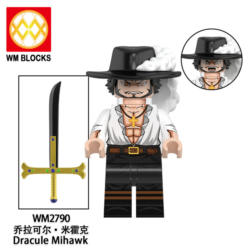 One Piece Dracule Mihawk-Minifiguren WM2790