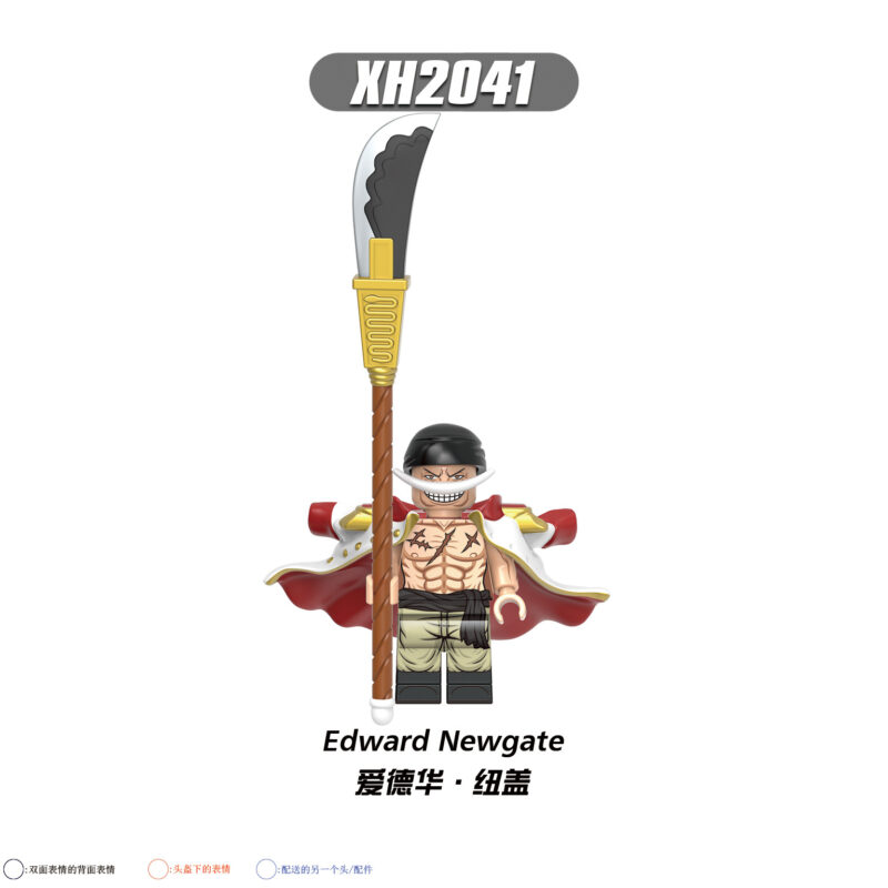 Anime One Piece Edward Newgate Minifiguren XH2041