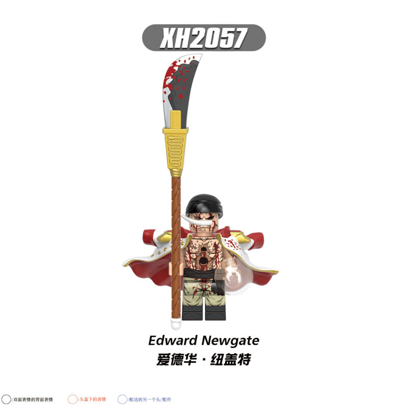Anime One Piece Edward Newgate Minifiguren XH2057