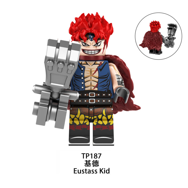 Anime One Piece Eustass Kid Minifiguren TP187