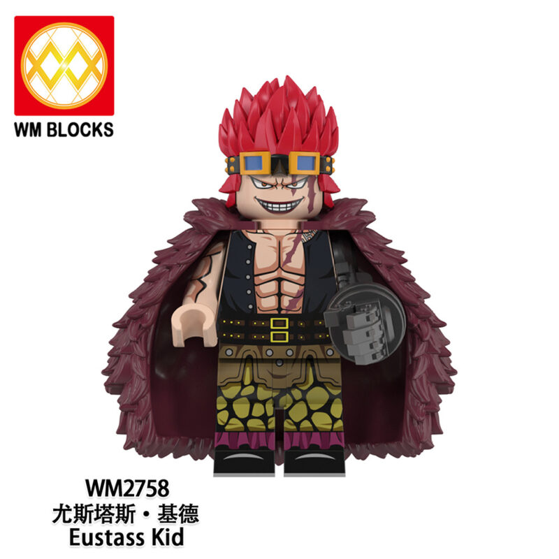 One Piece Eustass Kid Minifiguren WM2758