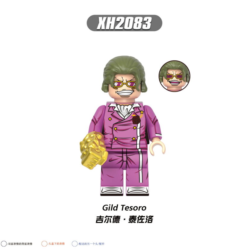 One Piece Gild Tesoro Minifiguren XH2083