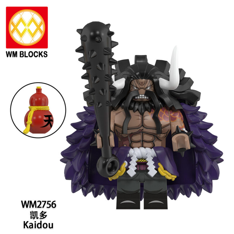 Anime One Piece Kaido minifigurens WM2756