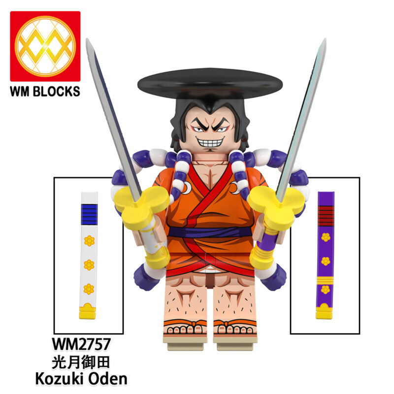 Anime One Piece Kozuki Oden Minifiguren WM2757