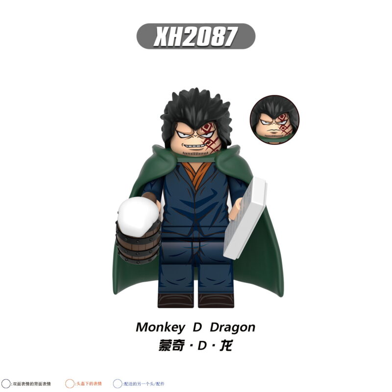 One Piece Monkey D. Dragon Minifiguren XH2087