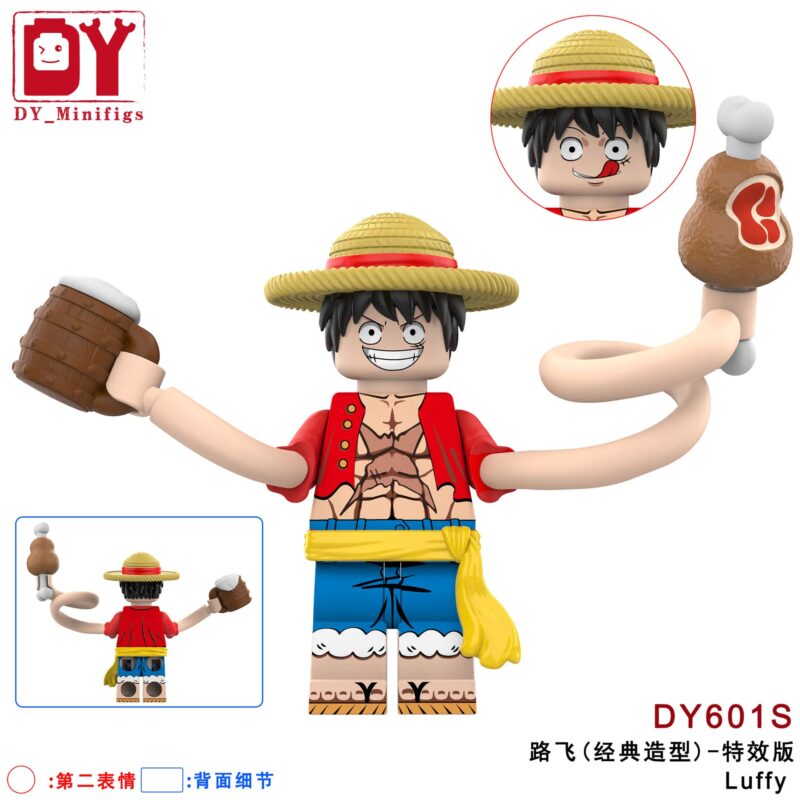 Anime One Piece Monkey D. Luffy Minifiguren DY601S