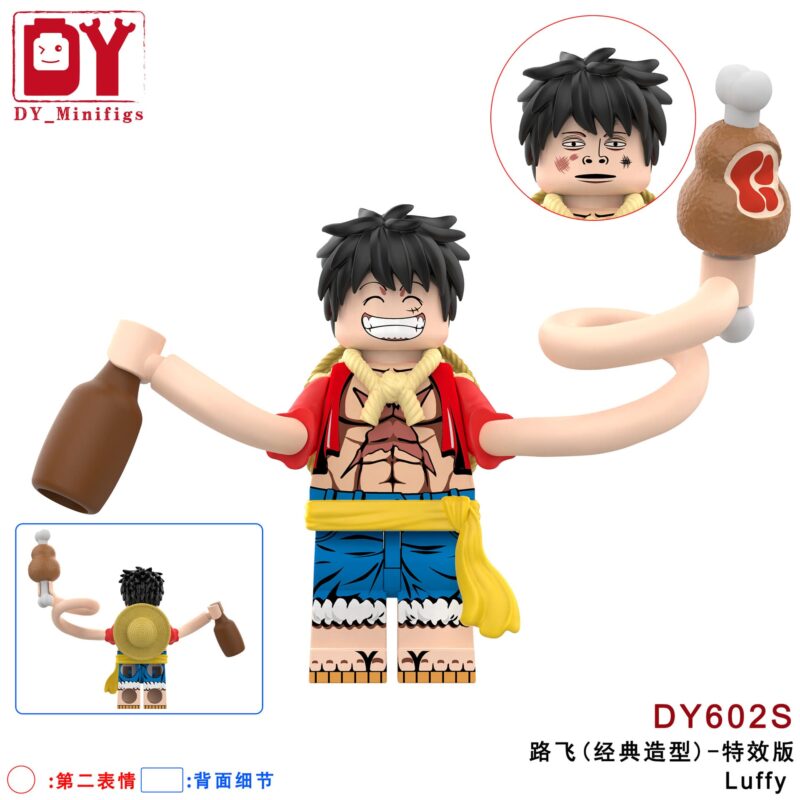 Anime One Piece Monkey D. Luffy Minifiguren DY602S