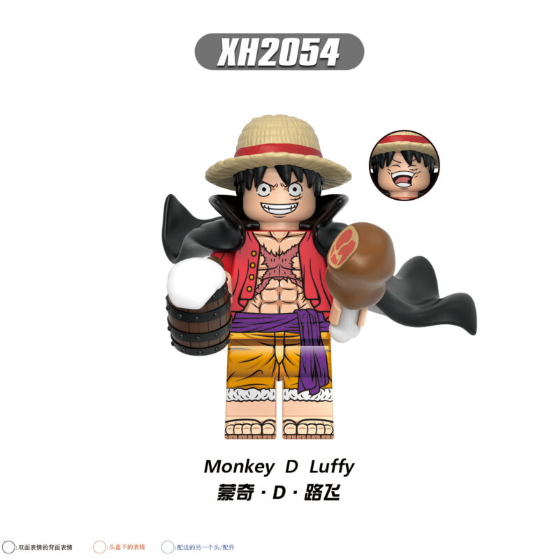 One Piece Monkey D. Ruffy Minifiguren XH2054