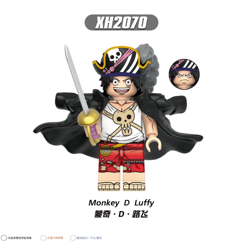 One Piece Monkey D. Ruffy Minifiguren XH2070