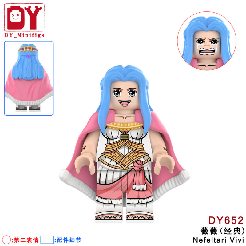 One Piece Nefertari Vivi-Minifiguren DY652