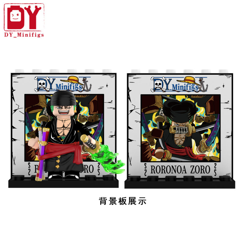 Anime One Piece Roronoa Zoro minifigurens DY626 – Bild 2