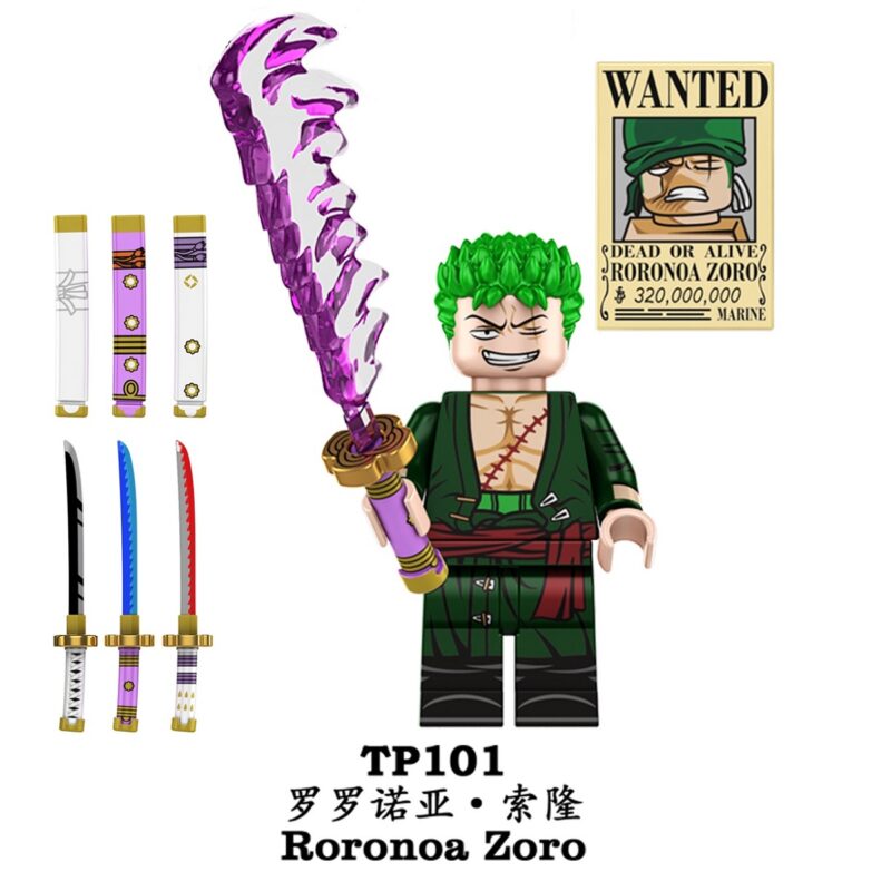 Anime One Piece Roronoa Zoro Minifiguren TP101