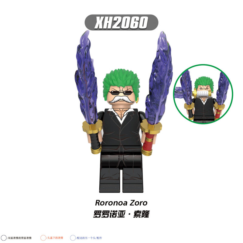 Anime One Piece Roronoa Zoro Minifiguren XH2060
