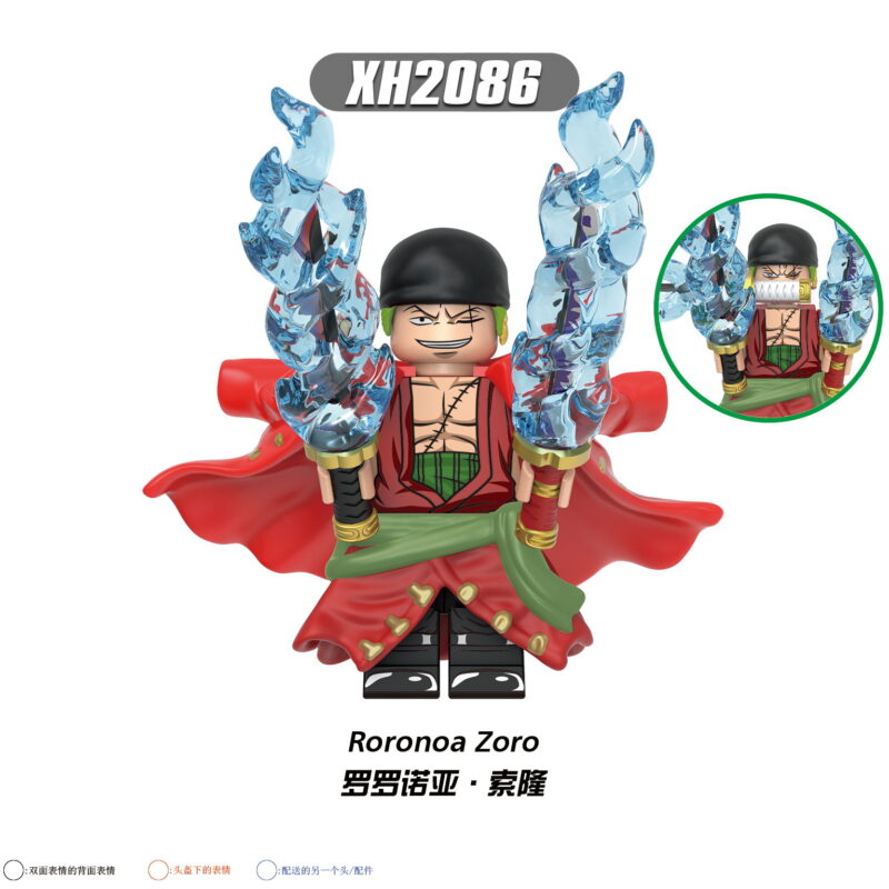 Anime One Piece Roronoa Zoro Minifiguren XH2086