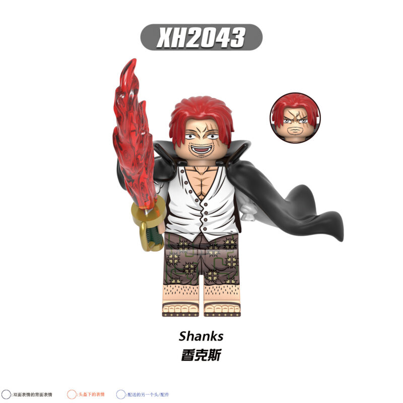 One Piece Shanks Minifiguren XH2043