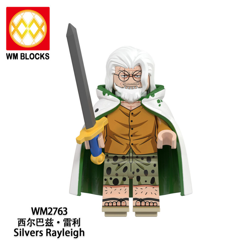 Anime One Piece Silvers Rayleigh Minifiguren WM2763