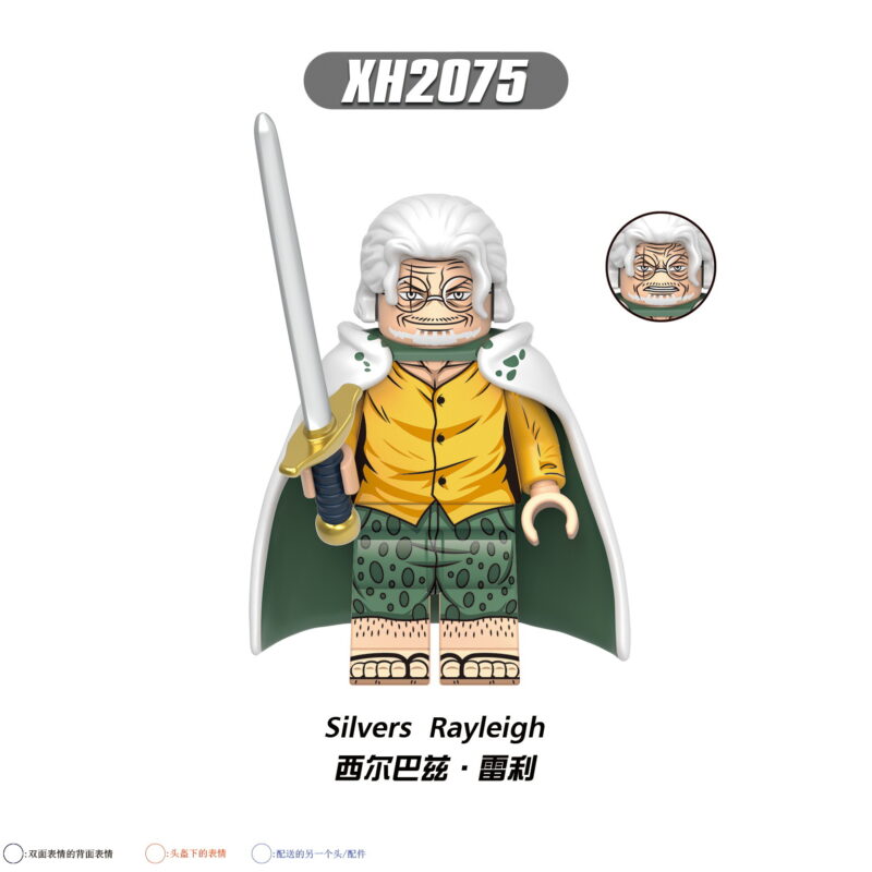 One Piece Silvers Rayleigh Minifiguren XH2075