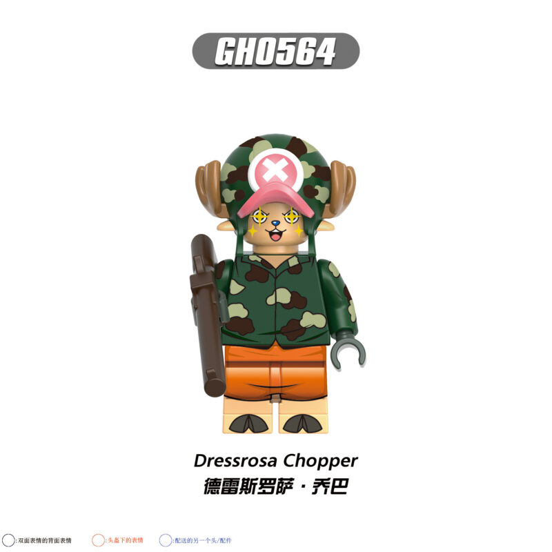 Anime One Piece Tony Chopper Minifiguren GH0564