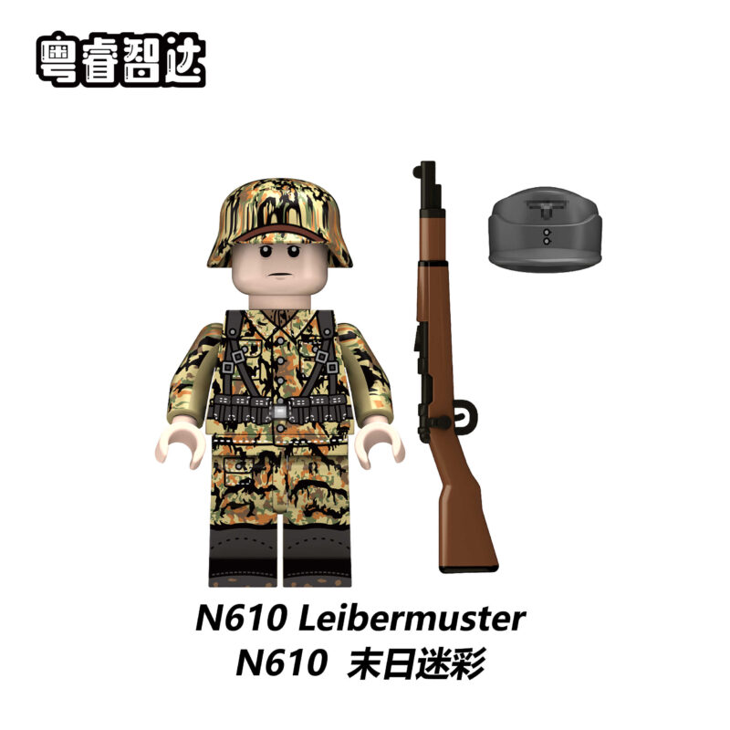 Army Military Leibermuster Minifiguren N610